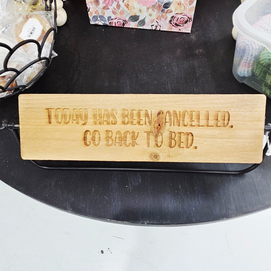 Rise & Shine Flip Sign