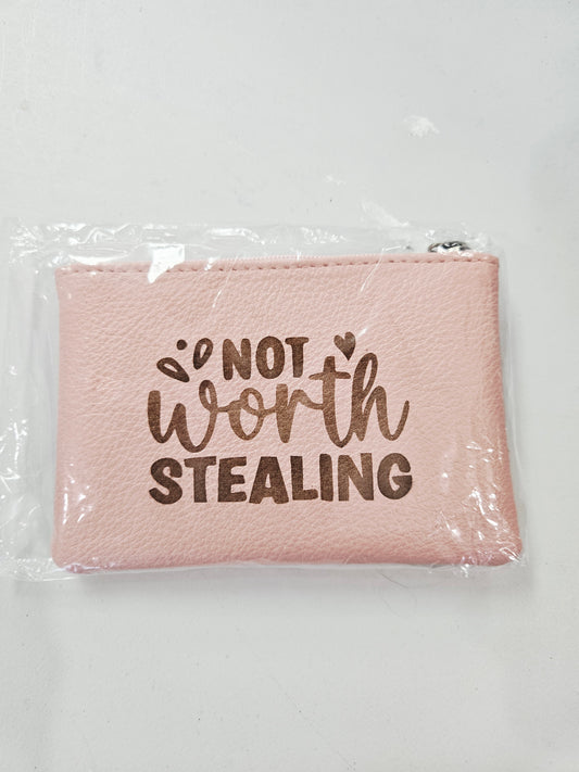 Pink Coin Purse Not Worth Stealing