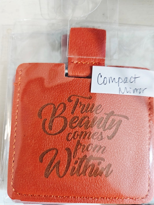 Compact Mirror Red True Beauty