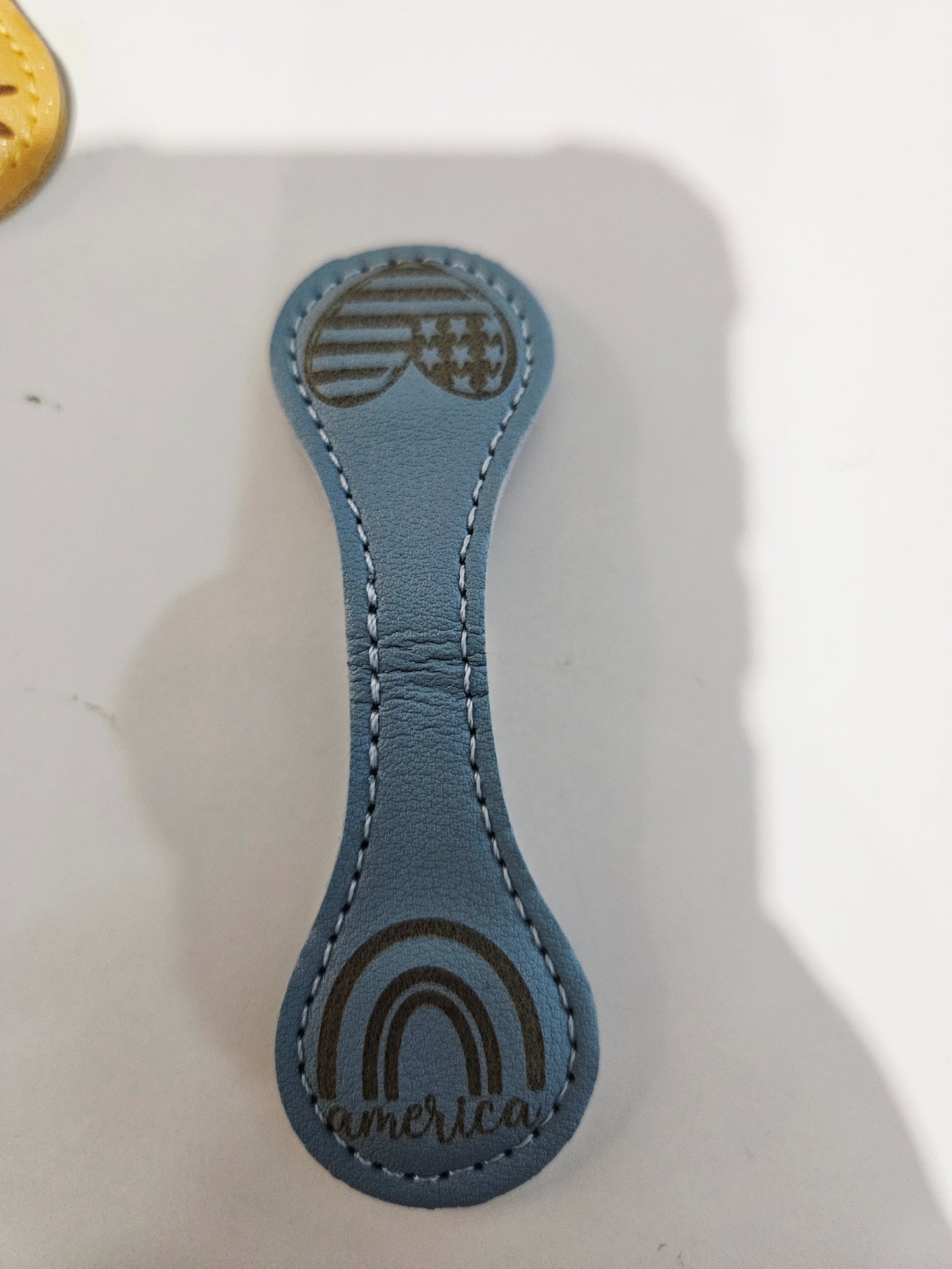 Magnetic Bookmark Blue Patriotic