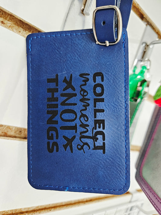 Luggage Tag Blue Collect Moments