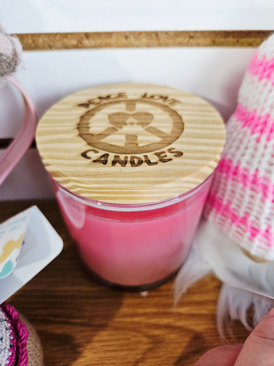 Peace Love Candles Peony Rose Soy Candle