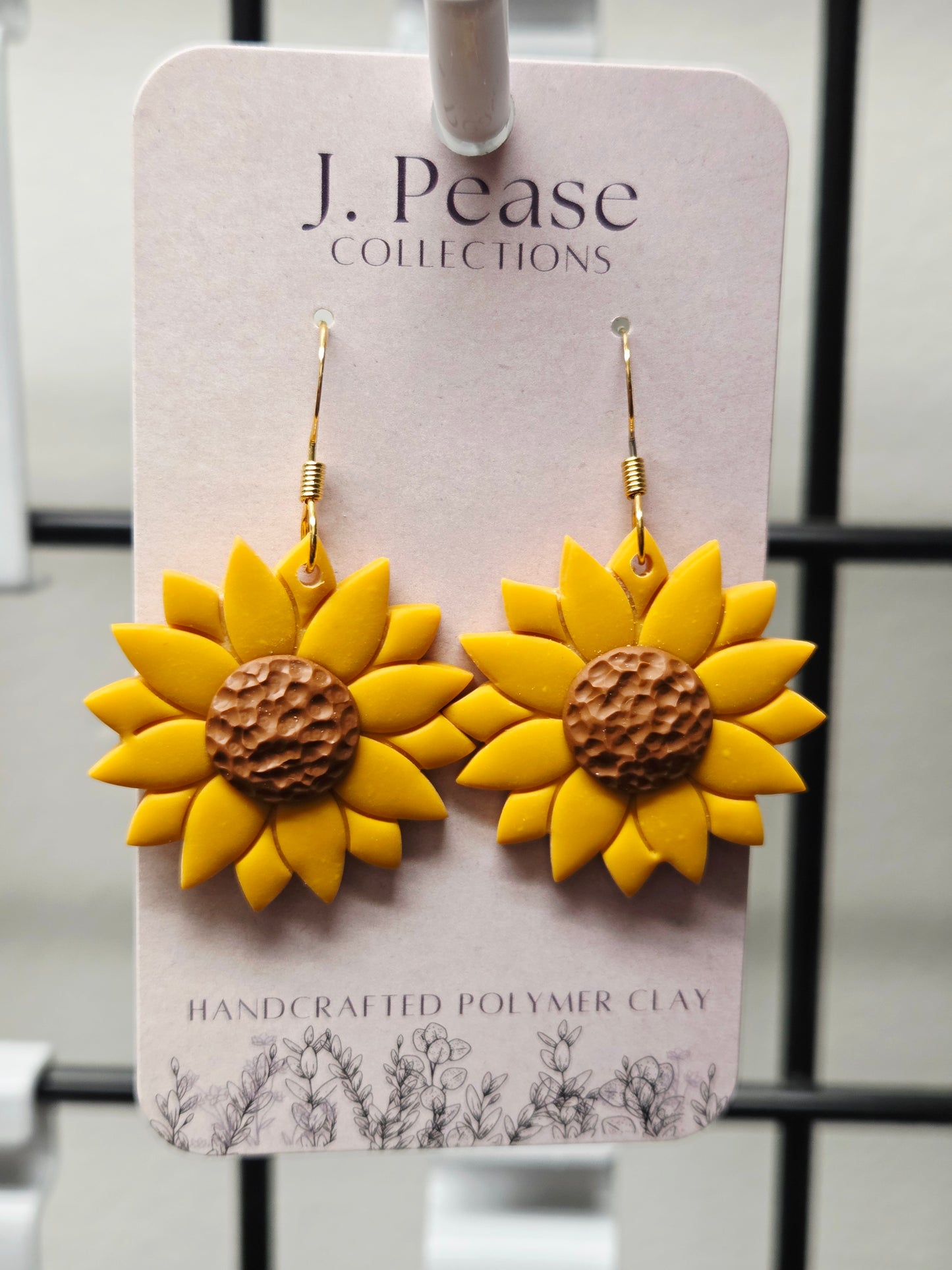 Sunflower Earrings
