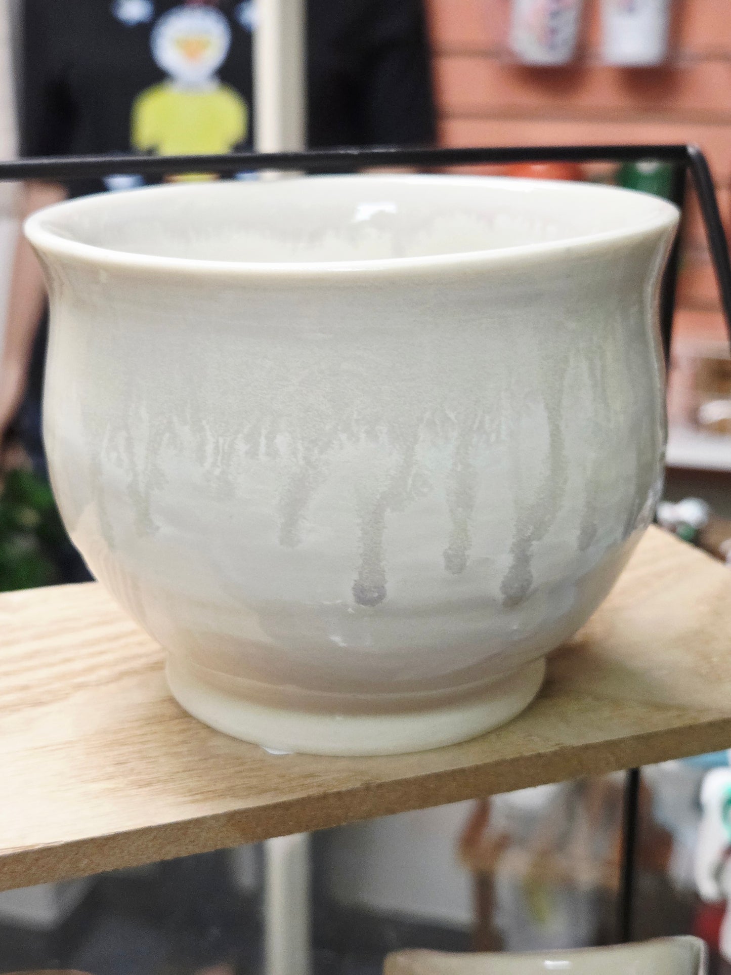 White Votive Ceramic Bowl