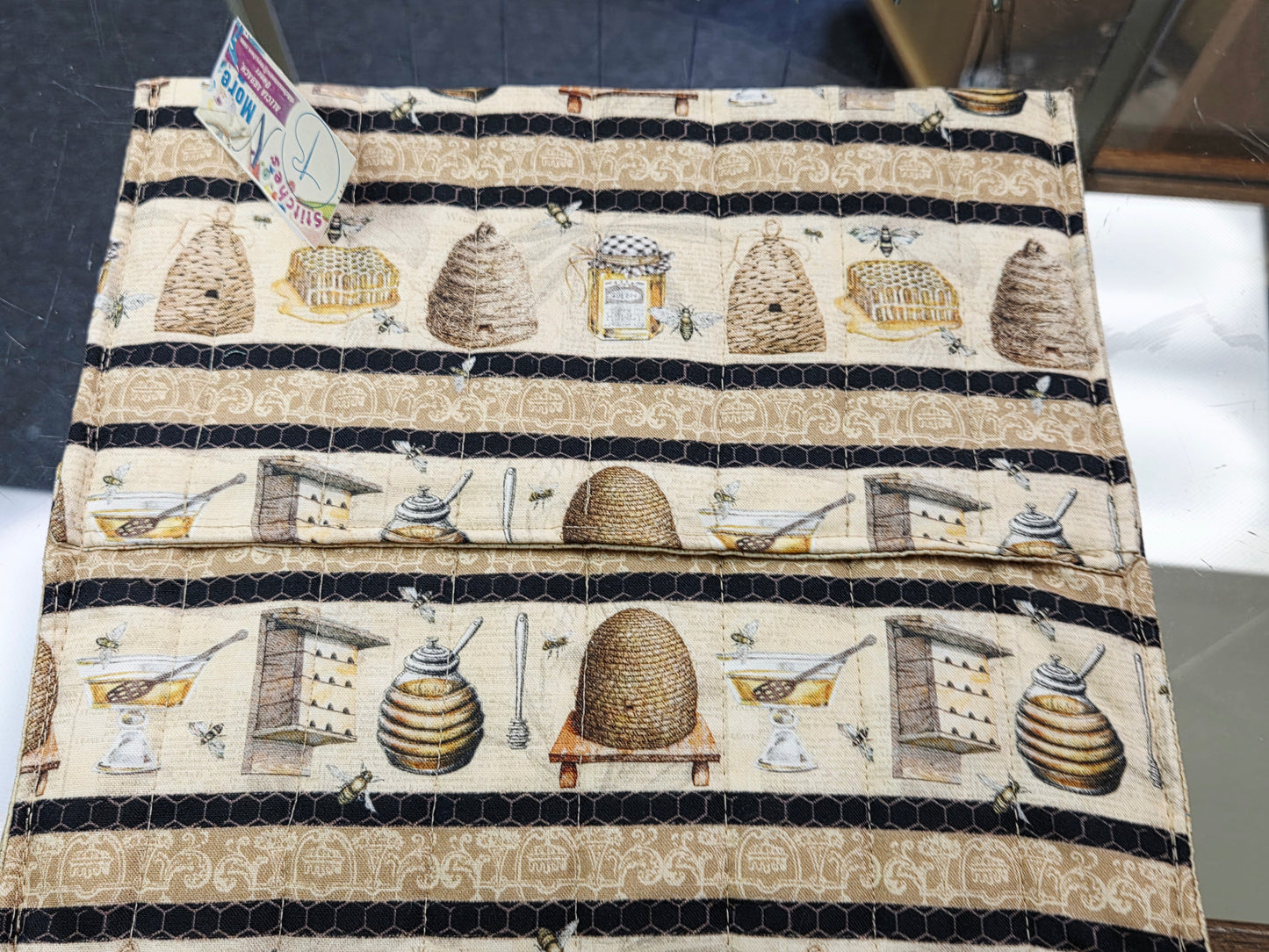 Microwave Baked Potato Bag Honey Bees