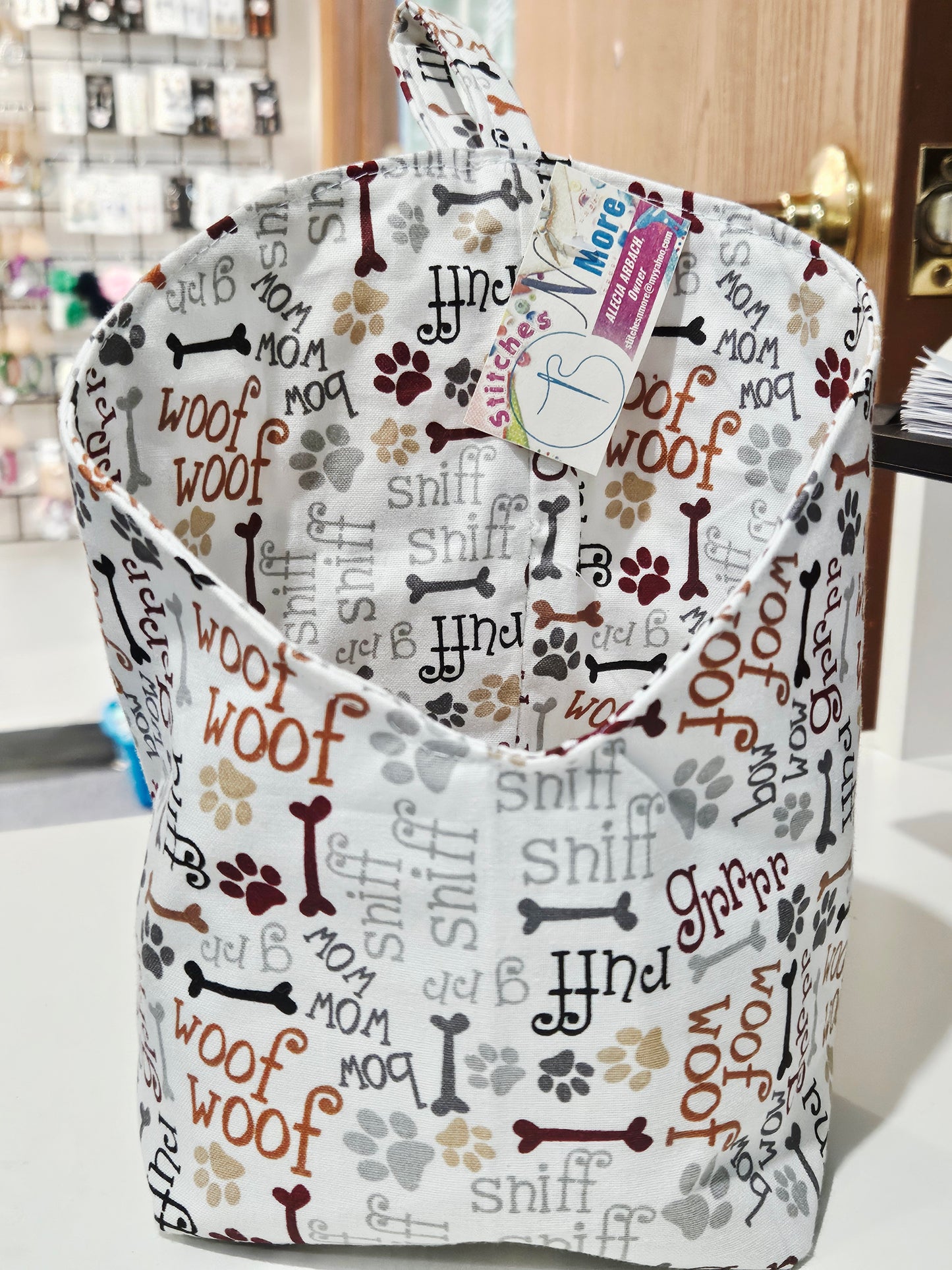 Woof Woof Small Catch All Bag