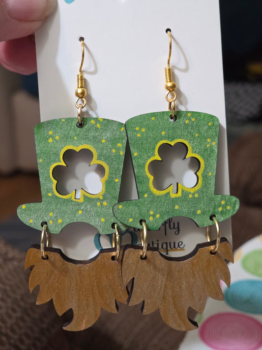 Leprechaun Top Hat Earrings