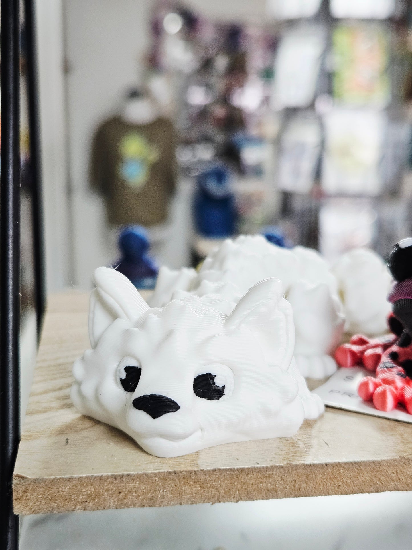 White 3D Fox