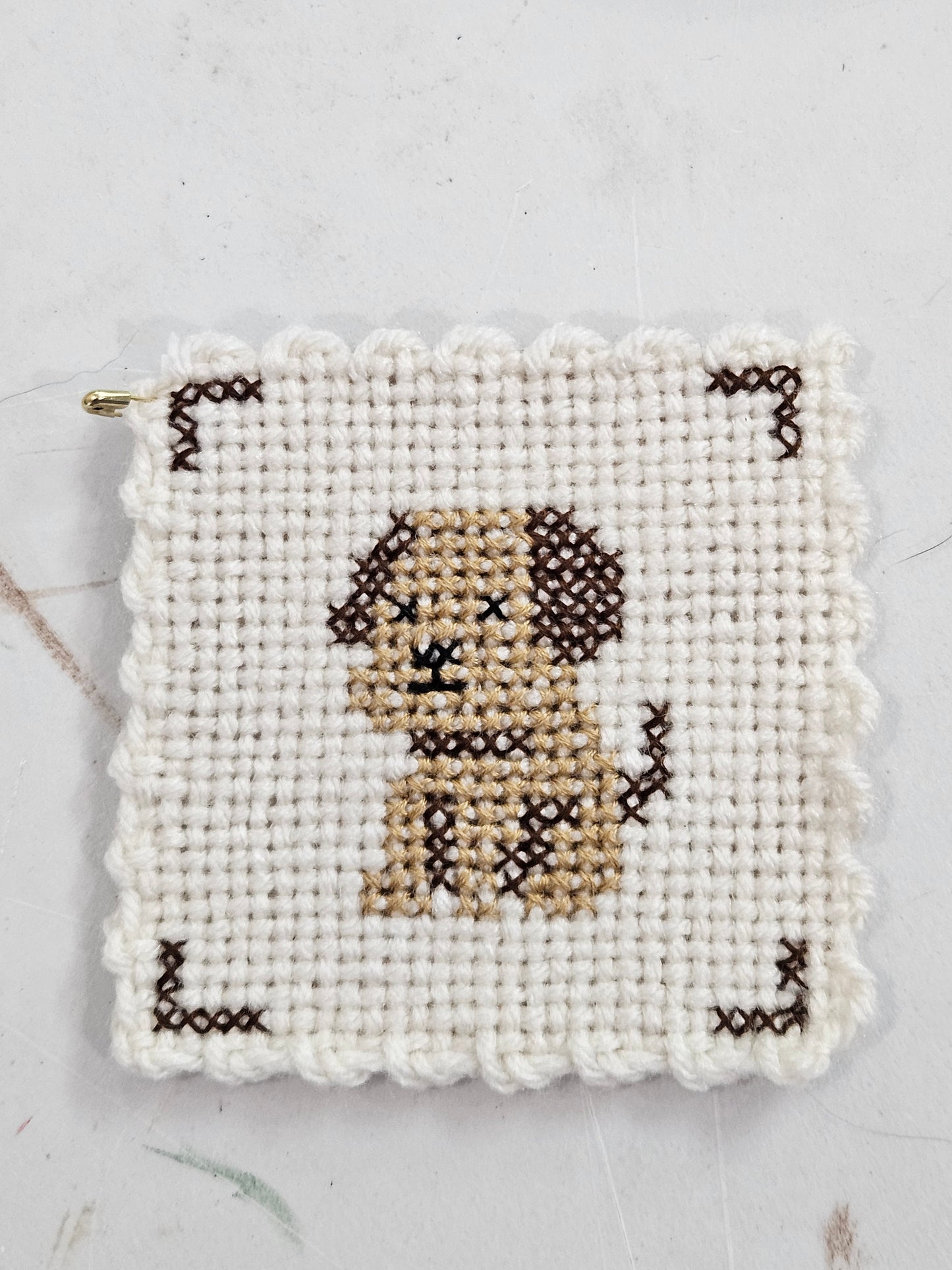 Brown Dog Coaster