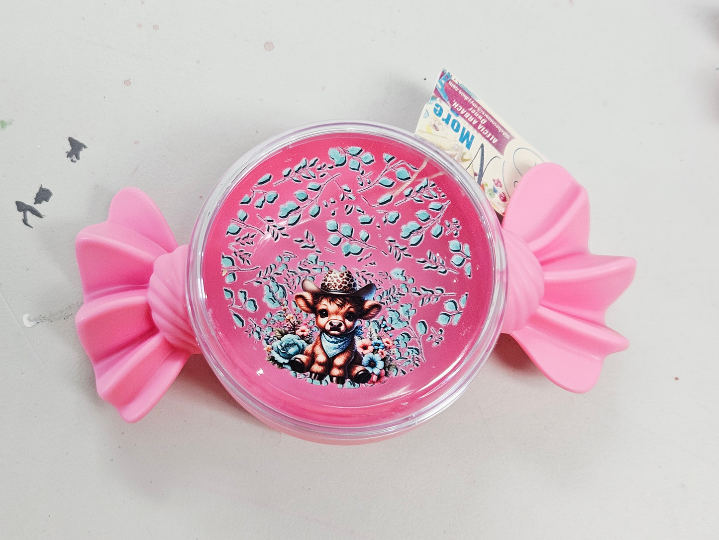 Cow Candy Shaped Container