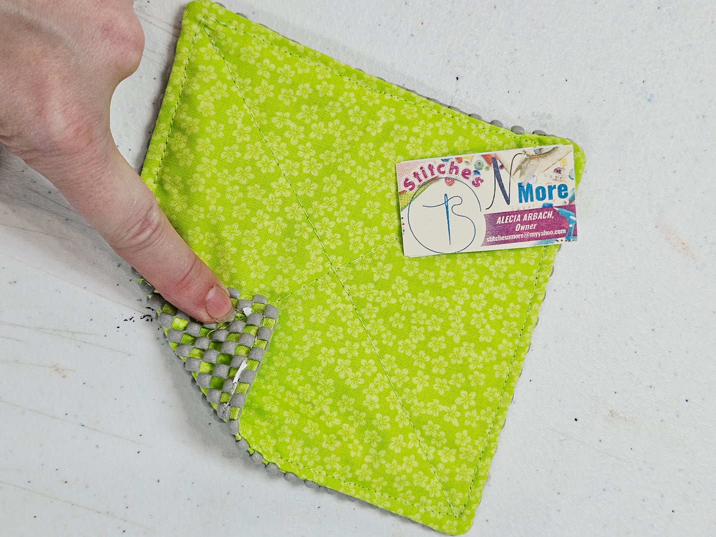 Jar Gripper Lime Green