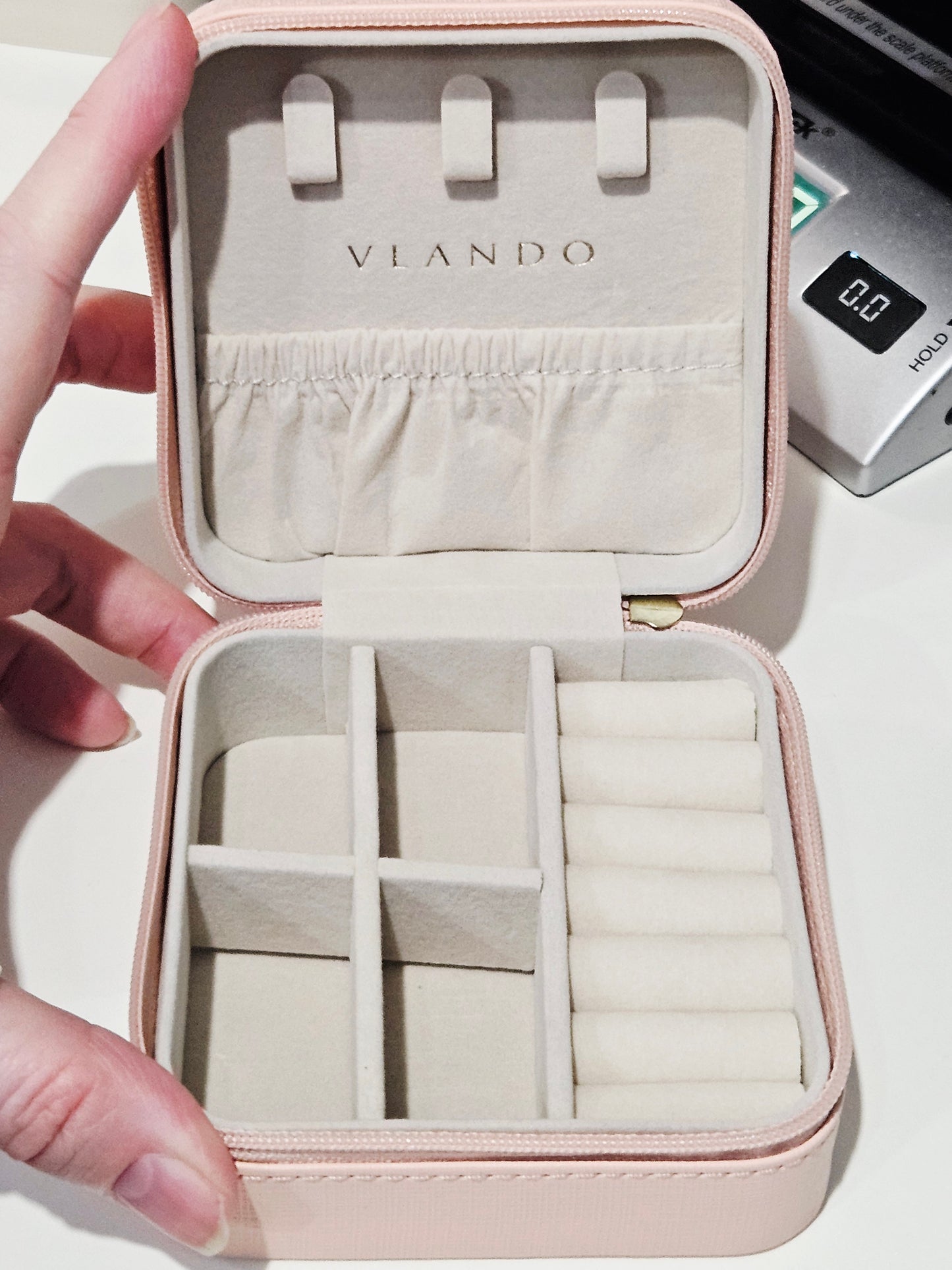 Travel Jewelry Box - Pink Beautiful