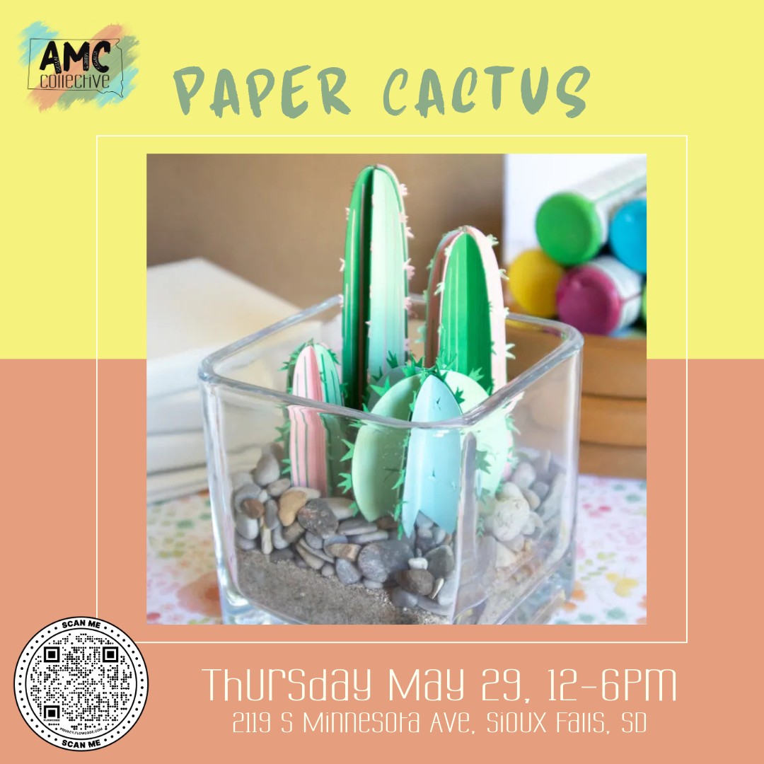🌵 Paper Cactus Make & Take