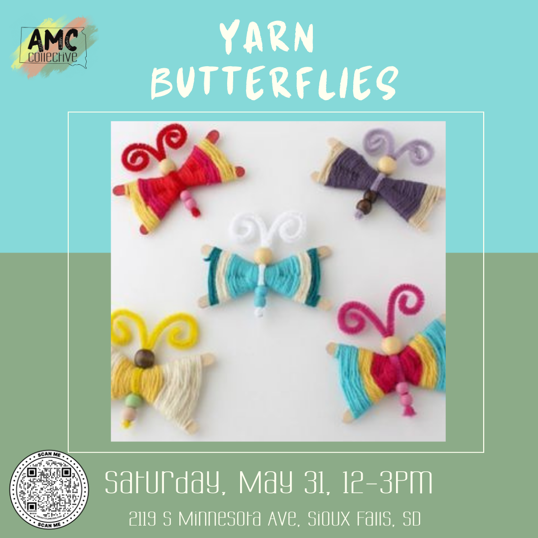 🦋 Yarn Butterflies