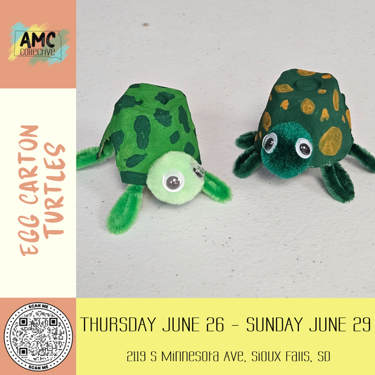 Egg Carton Turtles