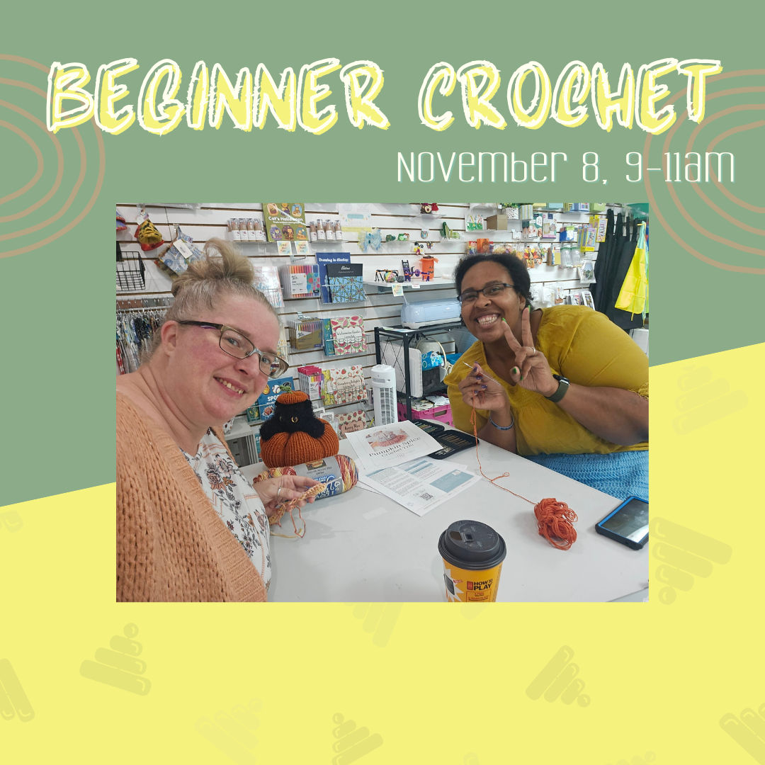 Beginner Crochet with Anna (Knotty Flowers)