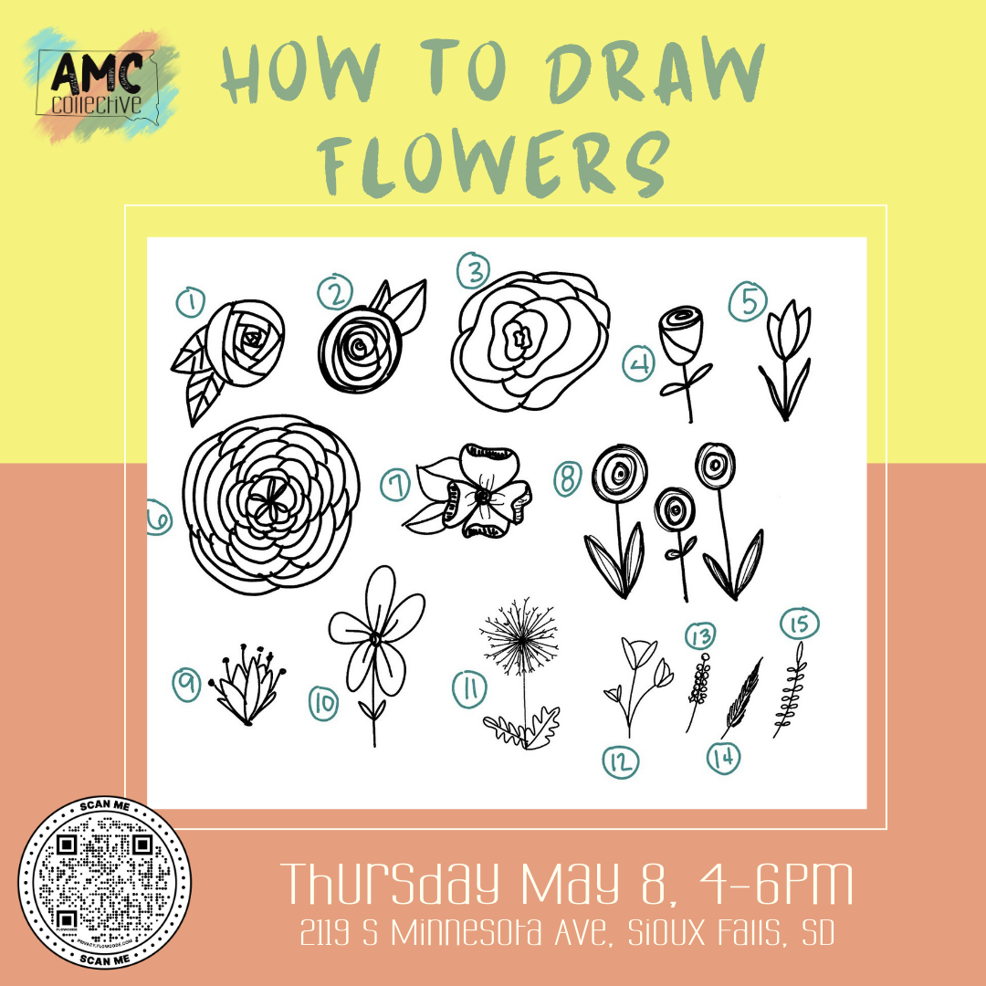 🌸 Learn to Draw Flowers Workshop 🌸