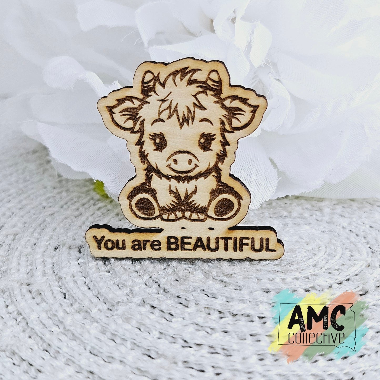 Highland Cow Magnet You Are Beautiful