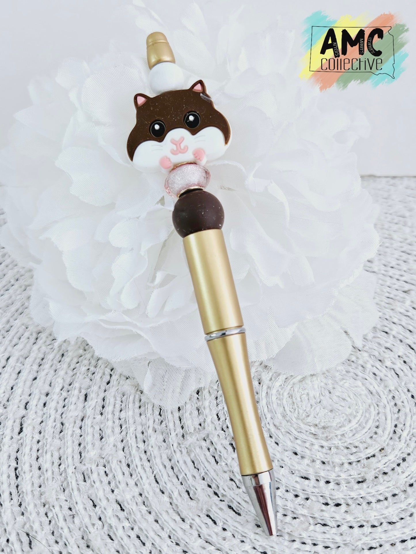 Hampster Beaded Pen