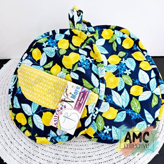 Lemon Hot Pan Holder Pair