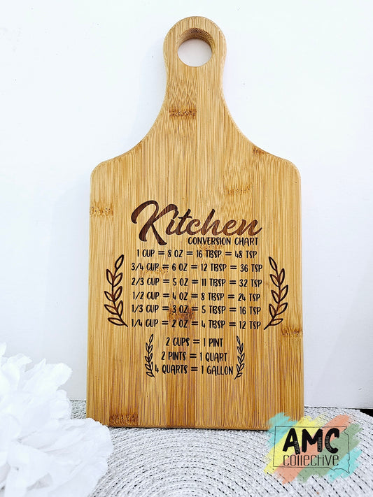 Paddle Cutting Board Conversion