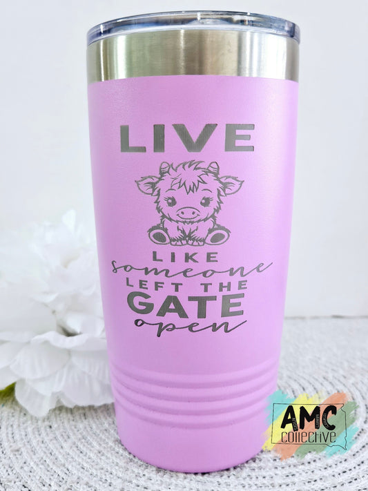 Highland Cow Tumbler