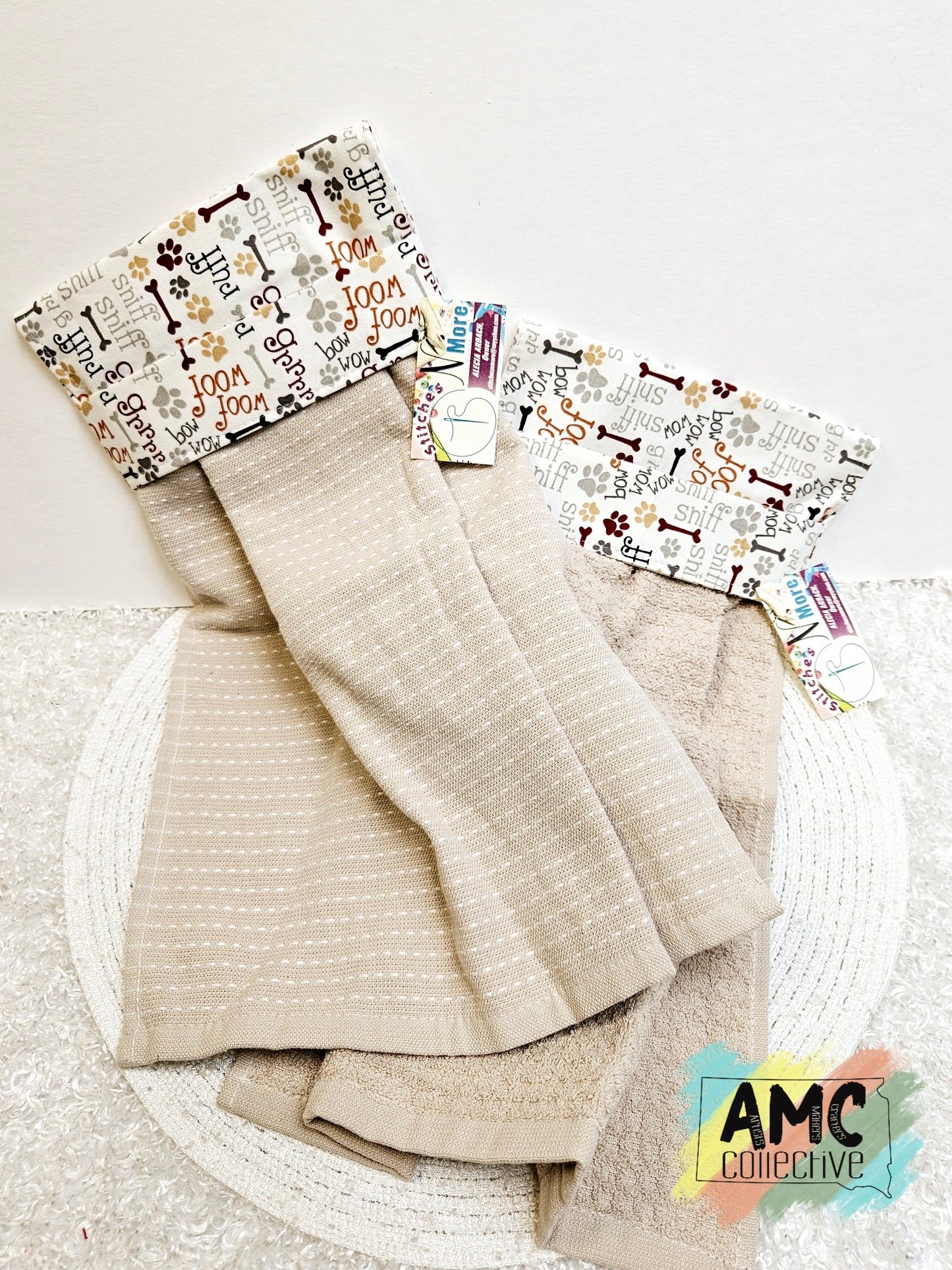 Dog Bone Kitchen Towels