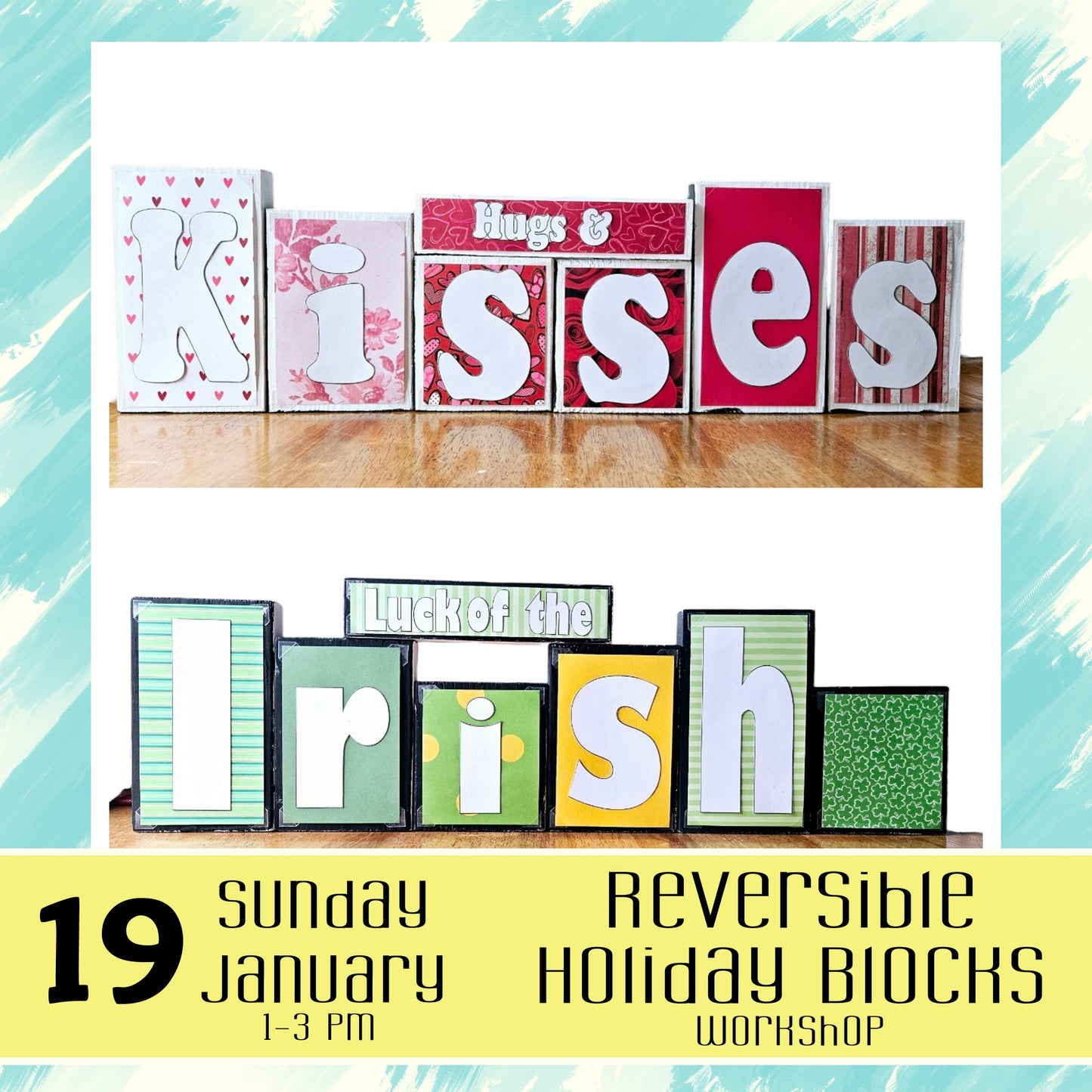 Reversible Holiday Block Kit