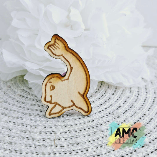 Seal Wood Magnet