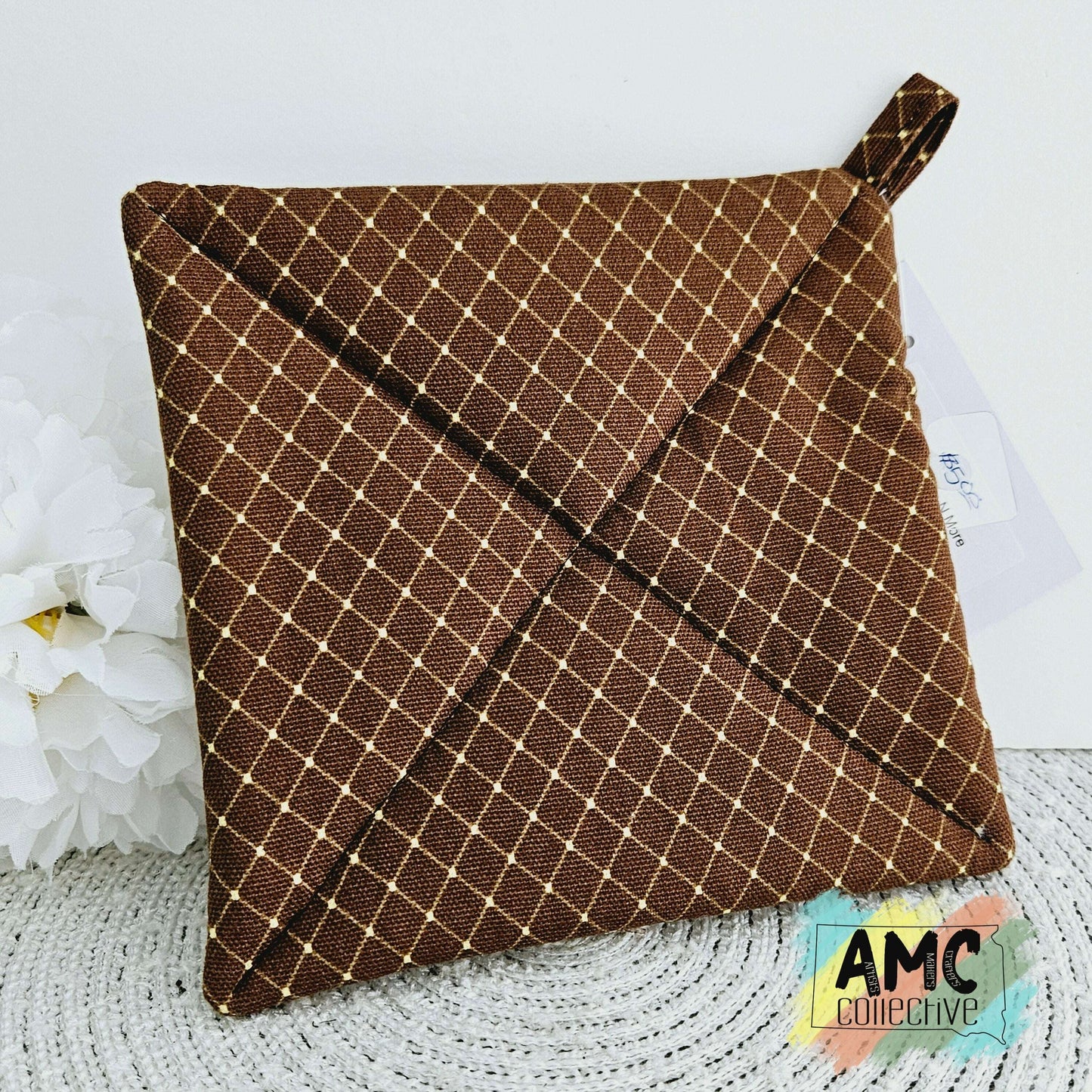 Brown Hot Pan Holder