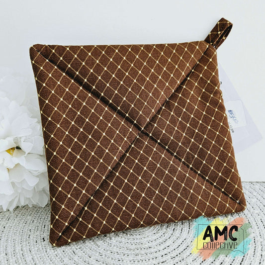 Brown Hot Pan Holder
