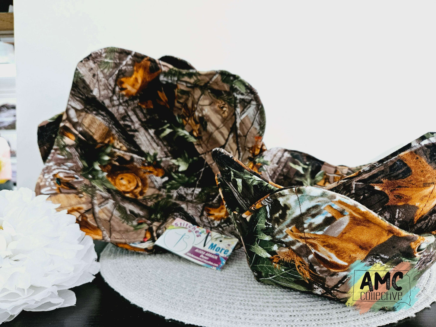 Camo Print Bowl Cozies