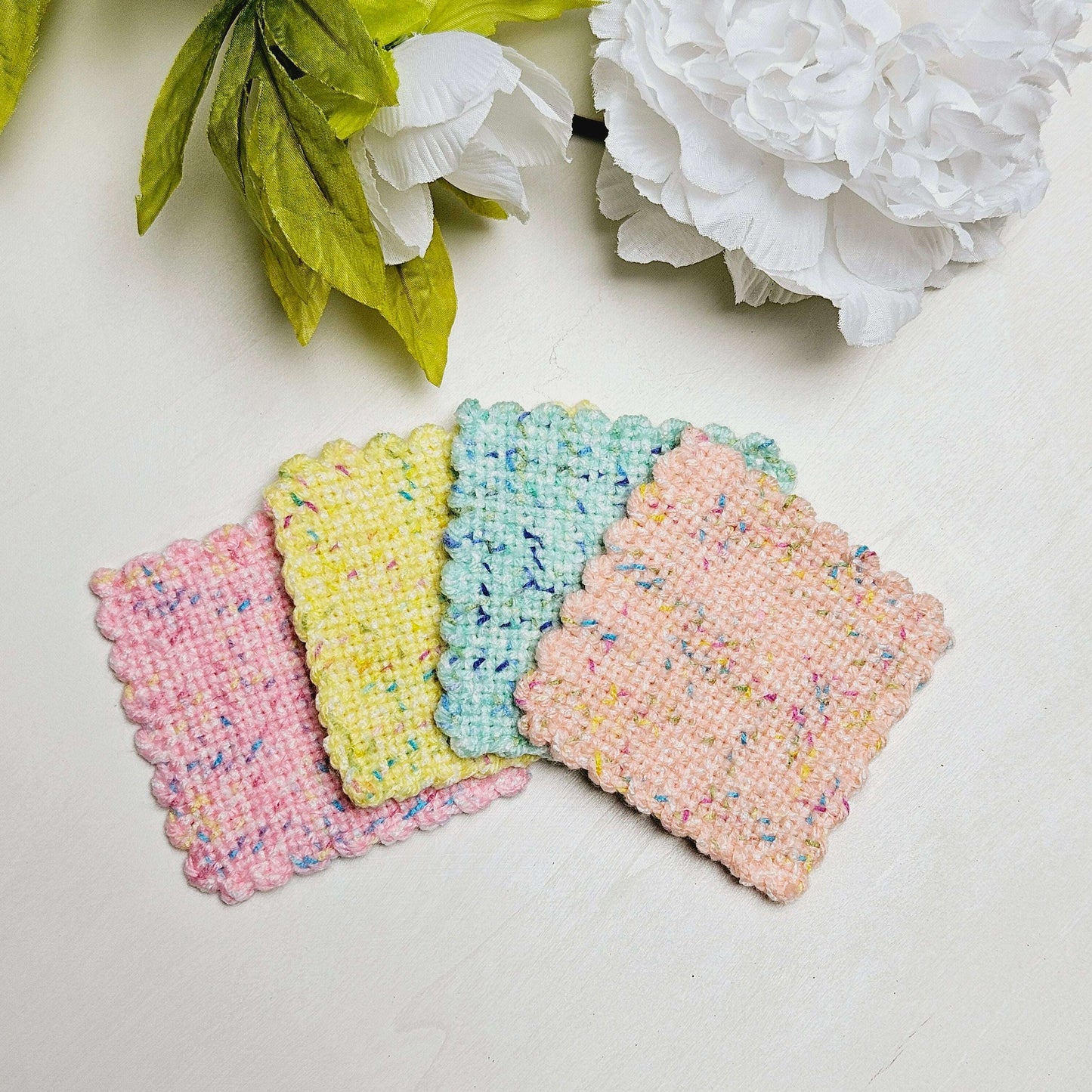 Speckled Pastel Coaster Set