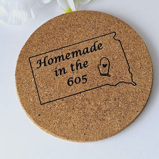 Cork Trivet/Hotpad South Dakota