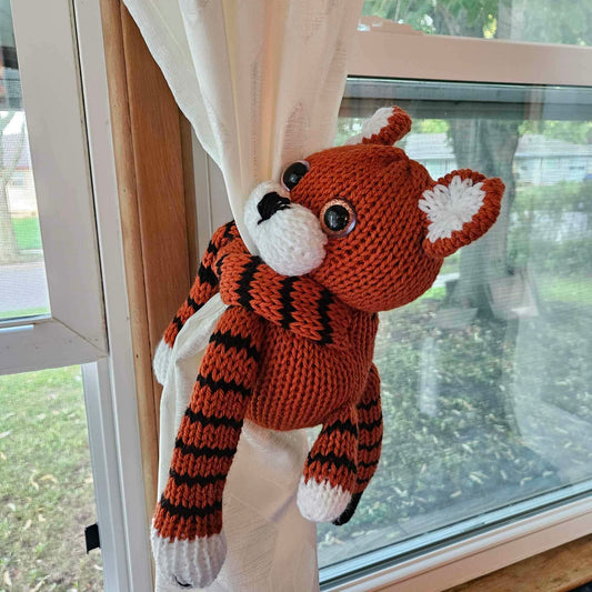 Curtain Tie Back Tiger