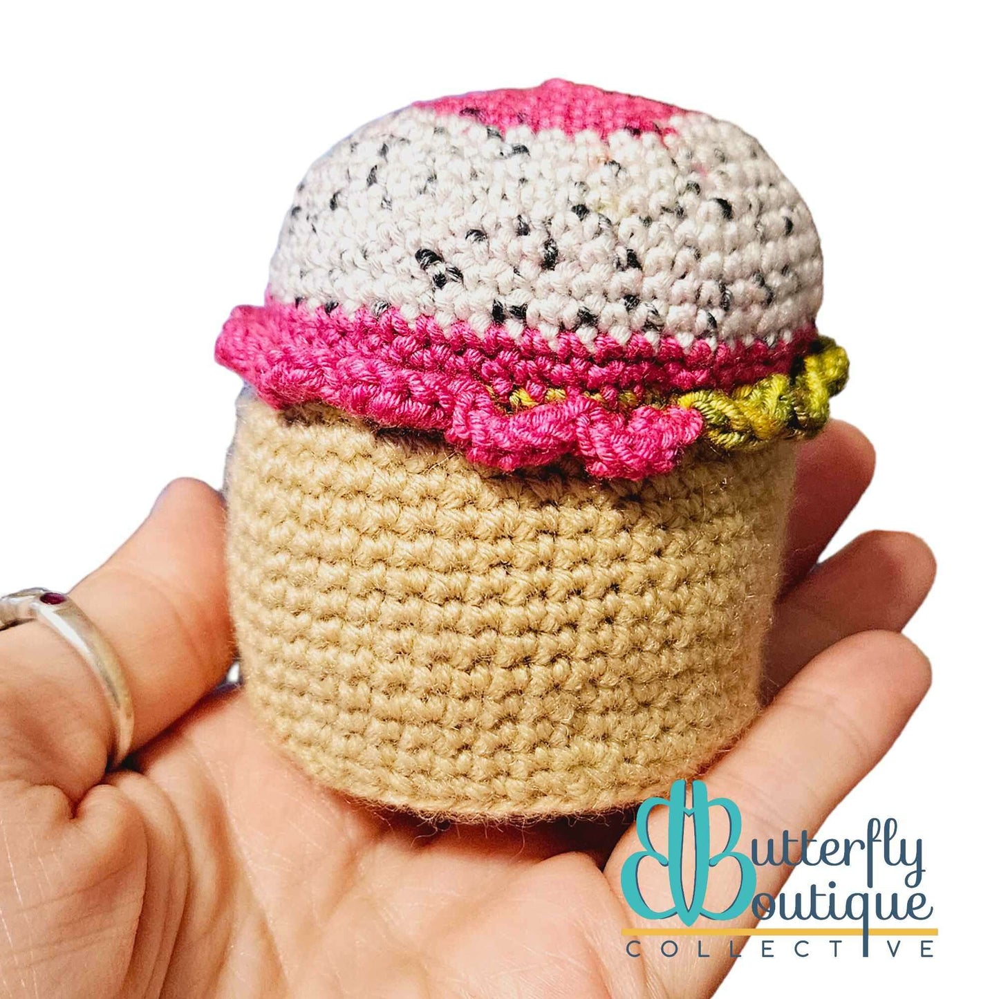 Dragon Fruit Cupcake