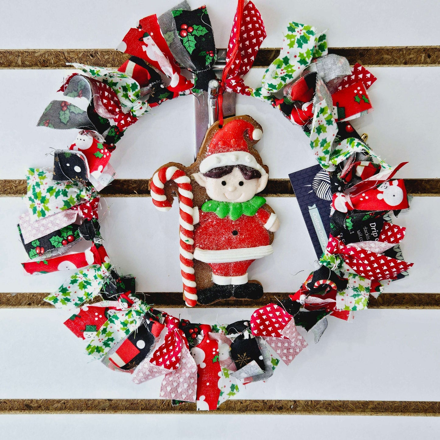 Elf Christmas Wreath