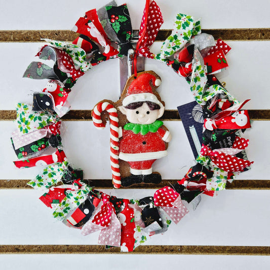 Elf Christmas Wreath