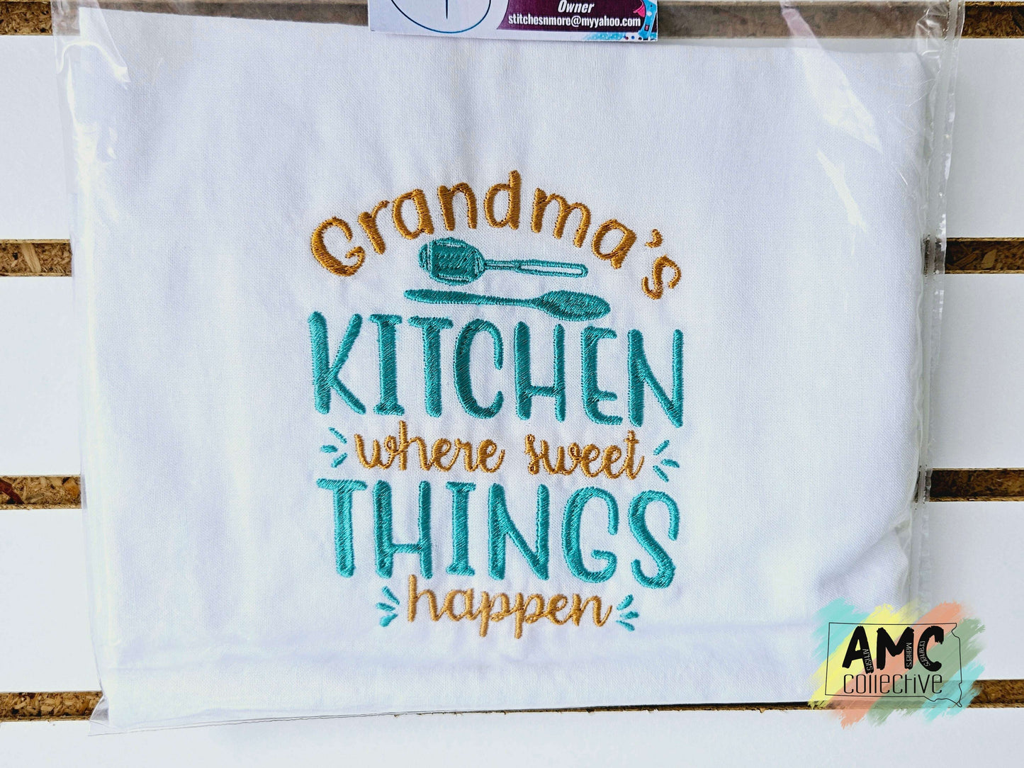 Embroidered Tea Towels