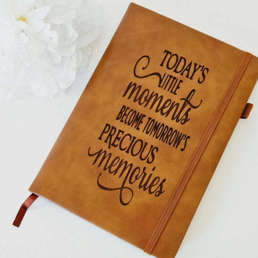 Today's Little Moments Engraved Journal