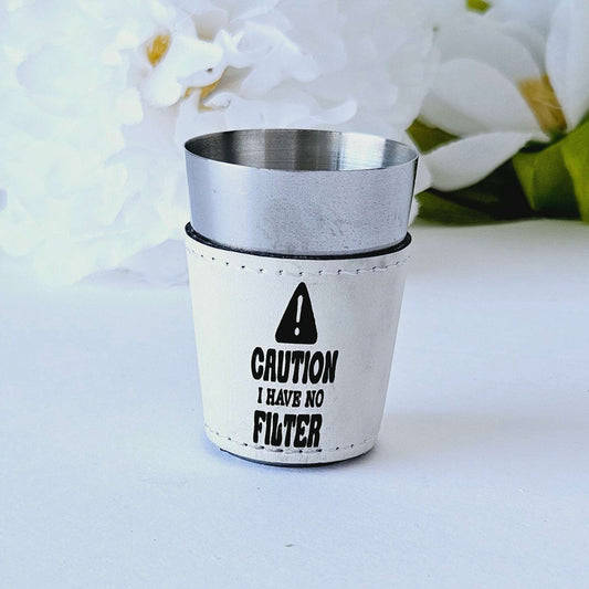 Engraved Shot Glass White No Filter