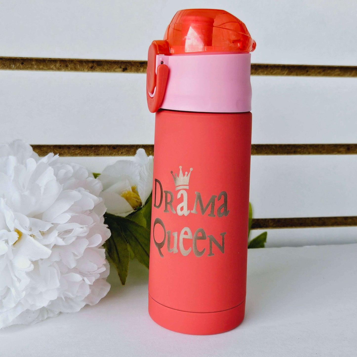 Drama Queen Engraved Waterbottle