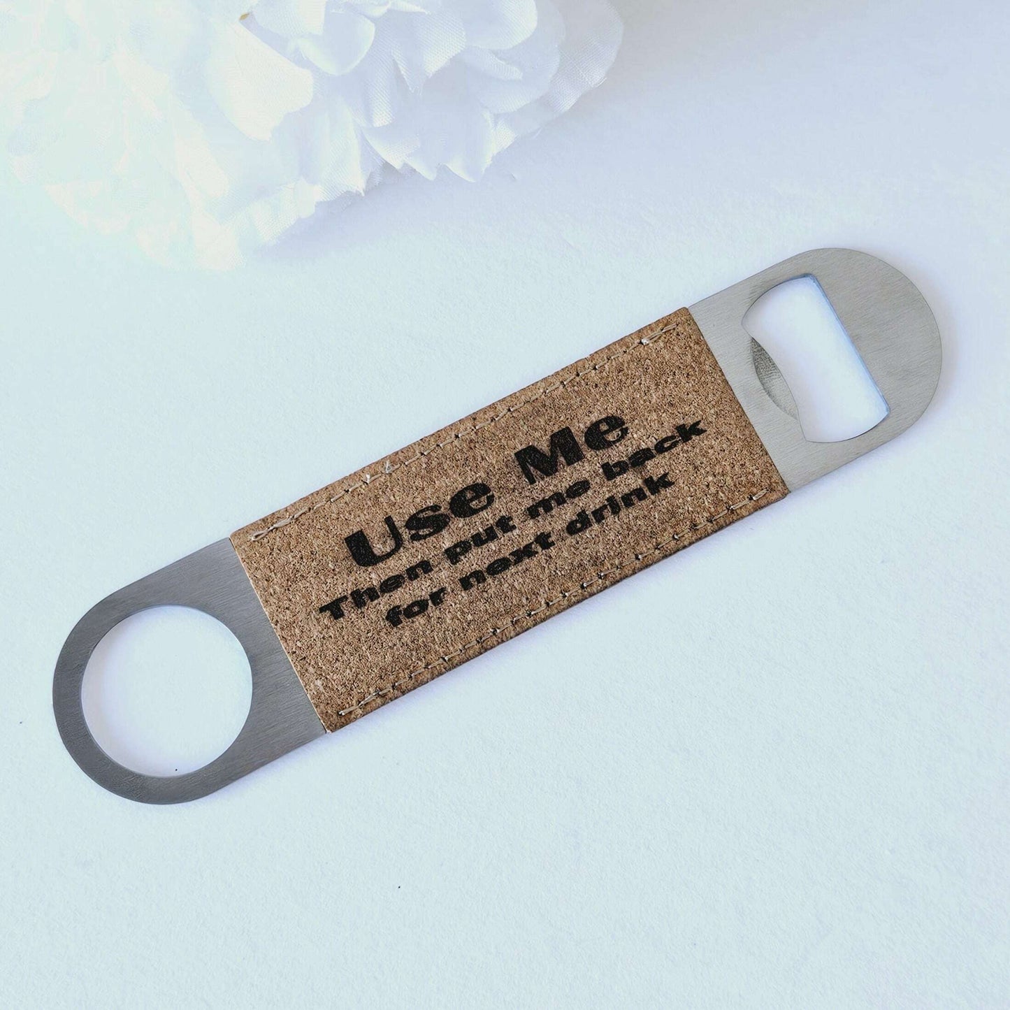 Flat Bottle Opener Use Me