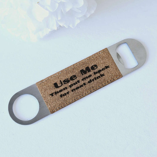 Flat Bottle Opener Use Me