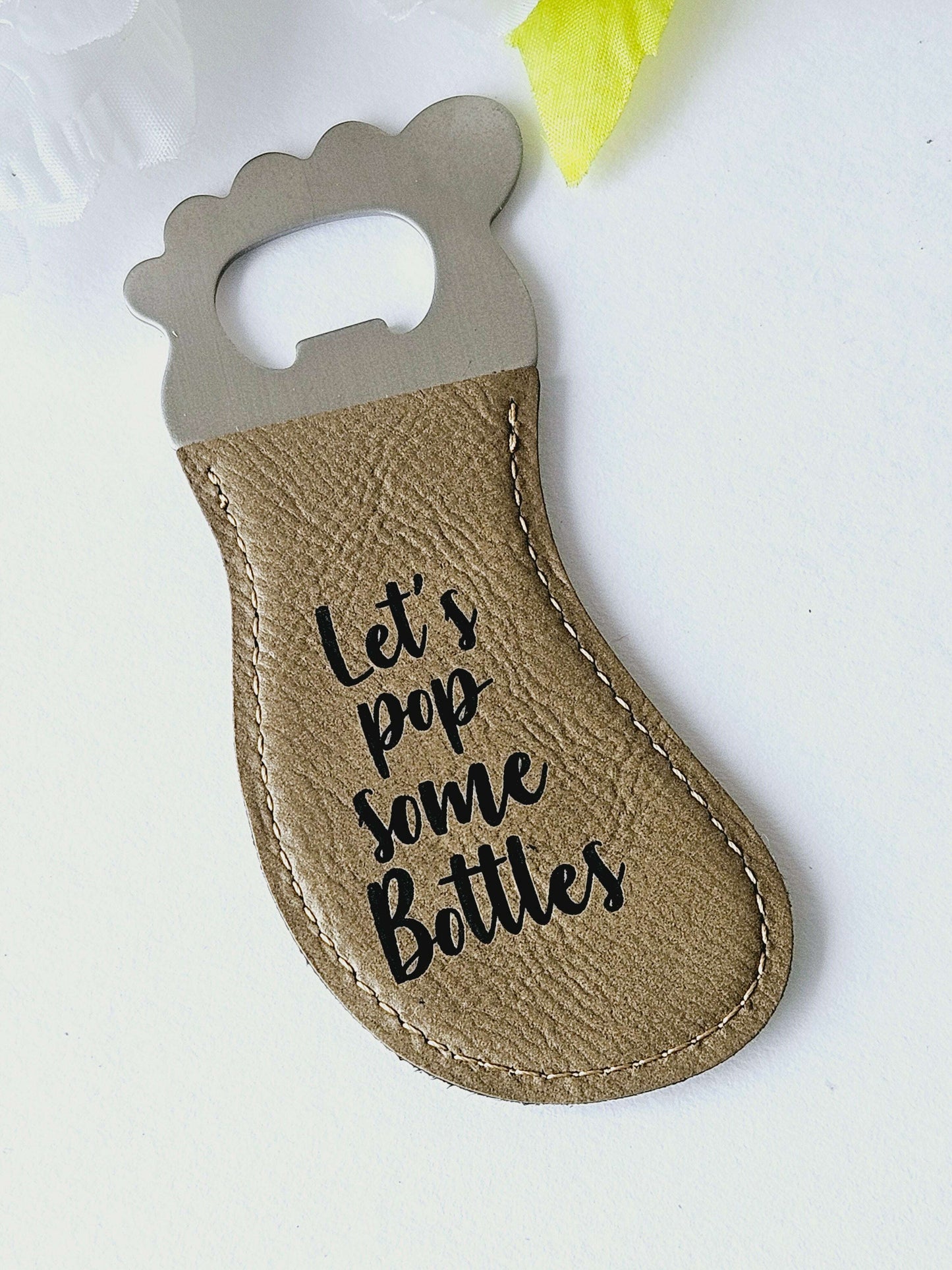 Pop Some Bottles Foot Shape Bottle Opener