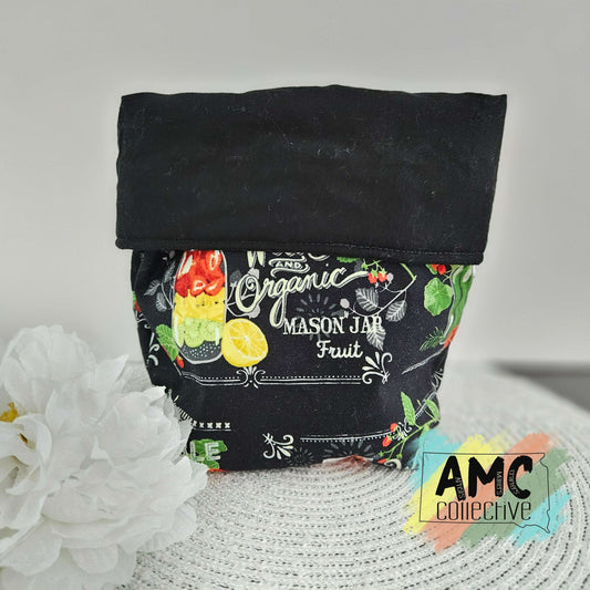 Garden Print Storage Pocket