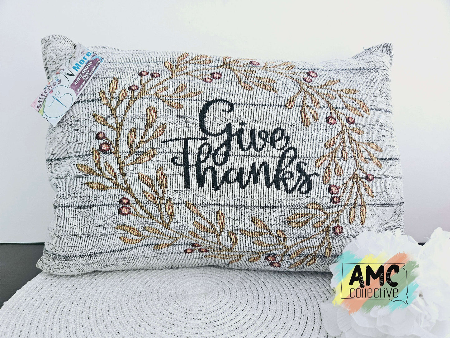 Give Thanks Pillow