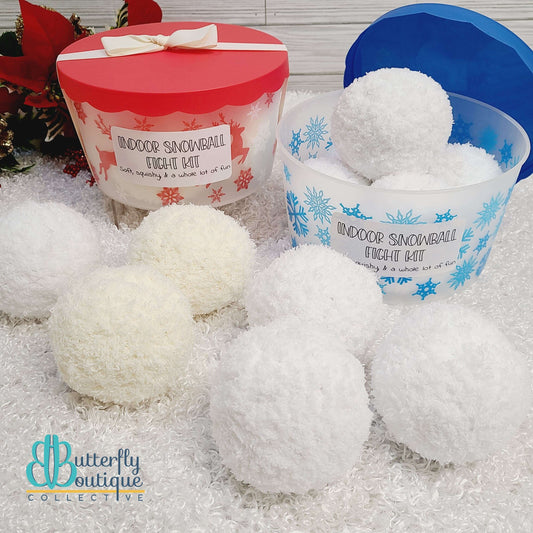 Indoor Snowball Fight Kit