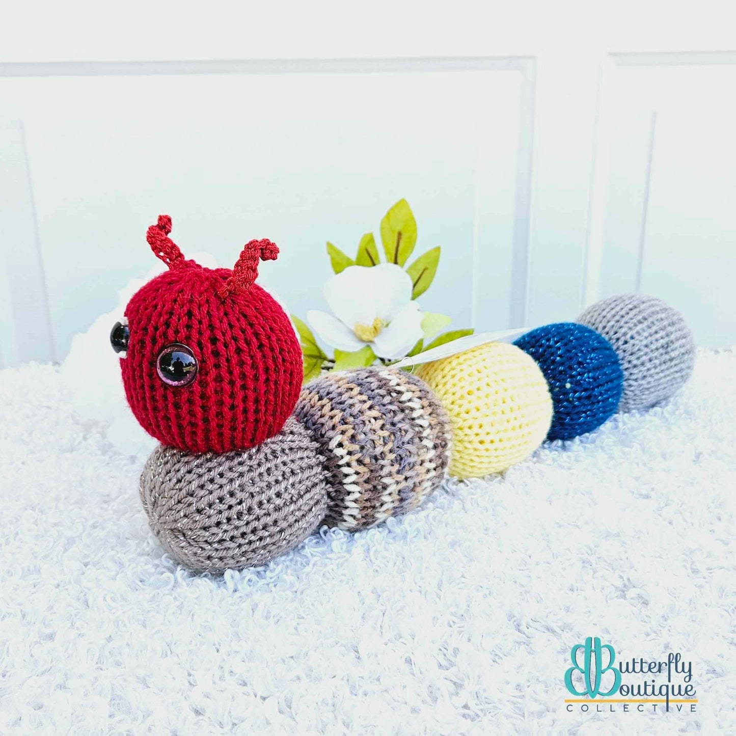 Knitted Caterpillar