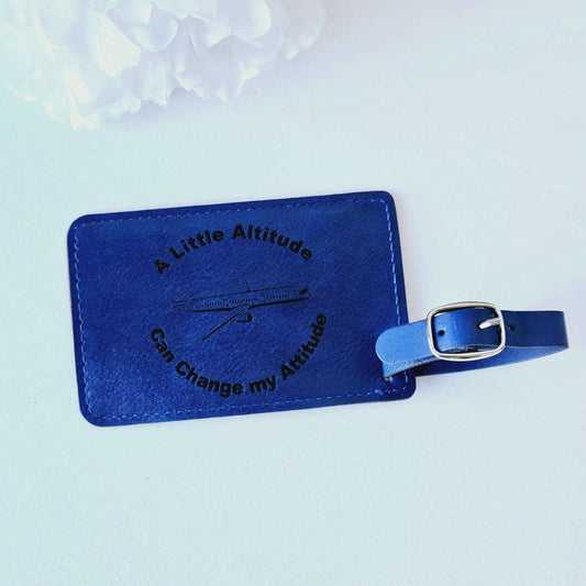 Luggage Tag Blue Altitude